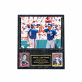 Gary Carter/Keith Hernandez 2 Card Plaque w/8x10 Photo
